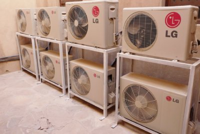 Multiple AC units