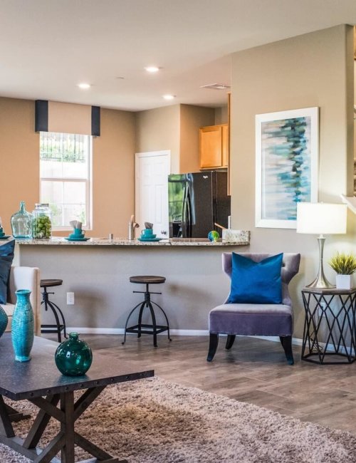 Living Room in Home