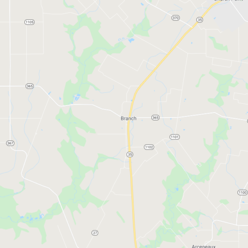 Branch Branch Louisiana HVAC service area