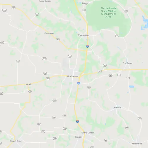 opelousas louisiana hvac service area