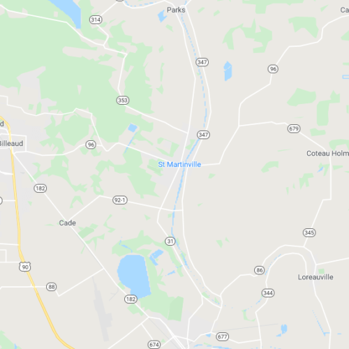 St. Martinville Louisiana HVAC service area