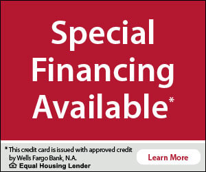 Special Financing Available Wells Fargo
